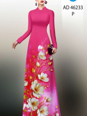 1777424372 366 Vai Ao Dai Hoa In 3D Doc Dao AD 46233