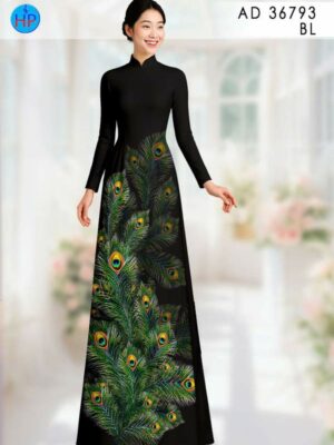 Vai Ao Dai Duoi Cong Moi Ra AD 36793