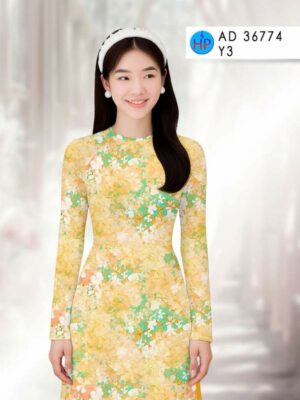 Vai Ao Dai Hoa Deu Kieu Moi AD 36774