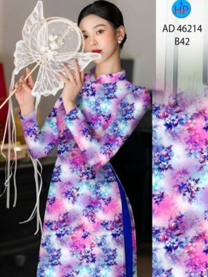 Vai Ao Dai Hoa Deu Kieu Moi AD 46214