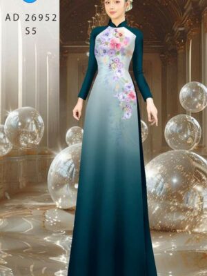 Home 87 Vai Ao Dai Hoa In 3D Kieu Moi AD 26952