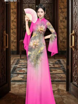 Home 113 Vai Ao Dai Hoa In 3D Vua Ra AD MV7152