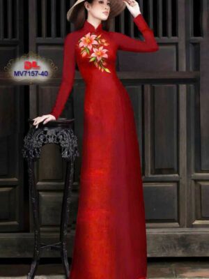 Vai Ao Dai Hoa Ly Sang Trong AD MV7157