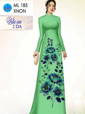 Vai Ao Dai Hoa Sen Kieu Moi AD ML185