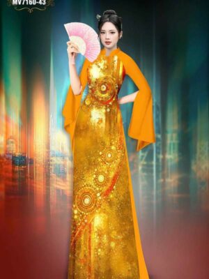 Vai Ao Dai Hoa Van Doc Dao AD MV7160