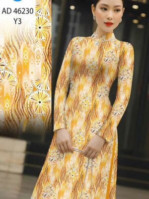 Vai Ao Dai Hoa Van Kieu Moi AD 46230