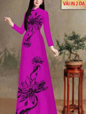 1777598452 611 Vai Ao Dai Hoa In 4D Sang Trong AD MT186