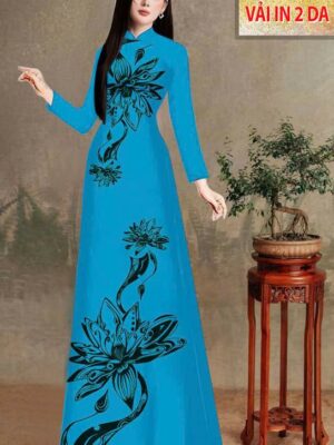 1777598453 119 Vai Ao Dai Hoa In 4D Sang Trong AD MT186