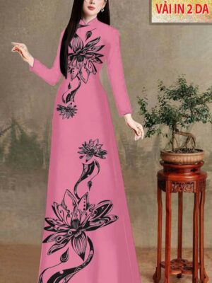 1777598454 575 Vai Ao Dai Hoa In 4D Sang Trong AD MT186