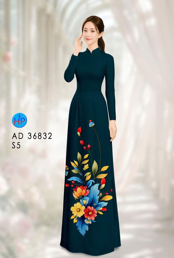 Vải Áo Dài Hoa In 3D Độc Đáo AD 36832 9 1777685687 810 Vai Ao Dai Hoa In 3D Doc Dao AD 36832
