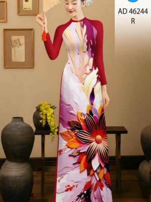 1778117700 948 Vai Ao Dai Hoa In 3D Vua Ra AD 46244