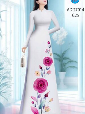 1778206575 124 Vai Ao Dai Hoa Hong Vua Ra AD 27014