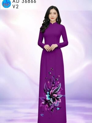 1778812228 223 Vai Ao Dai Hoa In 3D Sang Trong AD 36866