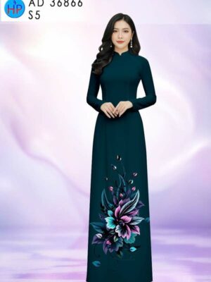 1778812228 625 Vai Ao Dai Hoa In 3D Sang Trong AD 36866