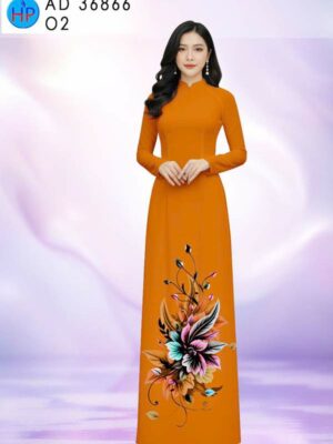 1778812229 131 Vai Ao Dai Hoa In 3D Sang Trong AD 36866