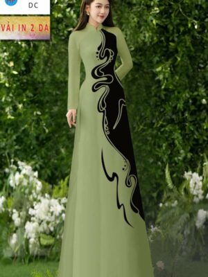 Vai Ao Dai 2 Da Sang Trong AD MT195
