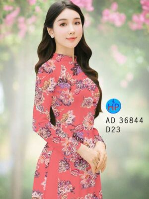 Vai Ao Dai Hoa Deu Moi Ra AD 36844