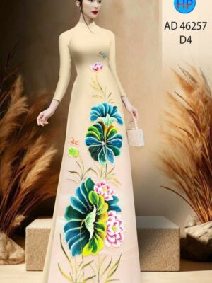Vai Ao Dai Hoa Sen Thiet Ke 2026 AD 46257