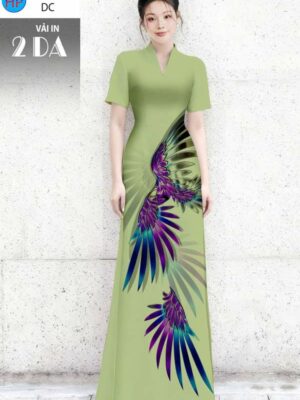 Vai Ao Dai In 2 Da Vua Ra AD LY200
