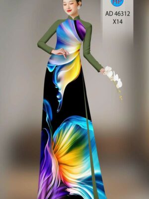 1780559590 114 Vai Ao Dai Hoa In 3D Sang Trong AD 46312