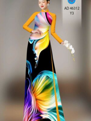 1780559590 553 Vai Ao Dai Hoa In 3D Sang Trong AD 46312