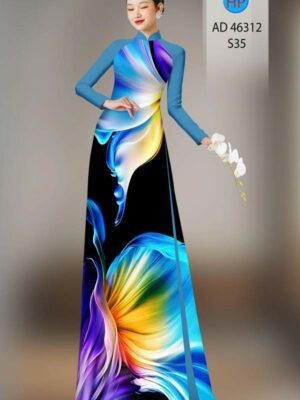 1780559591 864 Vai Ao Dai Hoa In 3D Sang Trong AD 46312