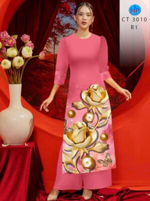 1781843070 299 Vai Ao Dai Hoa In 3D Doc Dao AD CT3010
