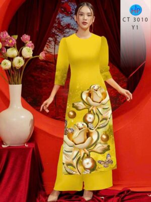 1781843070 32 Vai Ao Dai Hoa In 3D Doc Dao AD CT3010