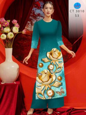 1781843070 969 Vai Ao Dai Hoa In 3D Doc Dao AD CT3010