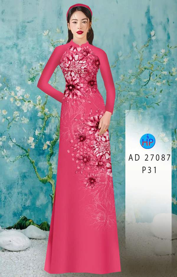 Vải Áo Dài Hoa In 3D Sang Trọng AD 27087 8 1781843433 405 Vai Ao Dai Hoa In 3D Sang Trong AD 27087