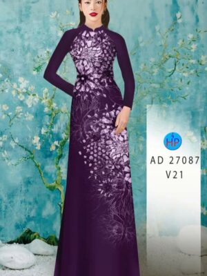 Vải Áo Dài Hoa In 3D Sang Trọng AD 27087 28 1781843433 58 Vai Ao Dai Hoa In 3D Sang Trong AD 27087