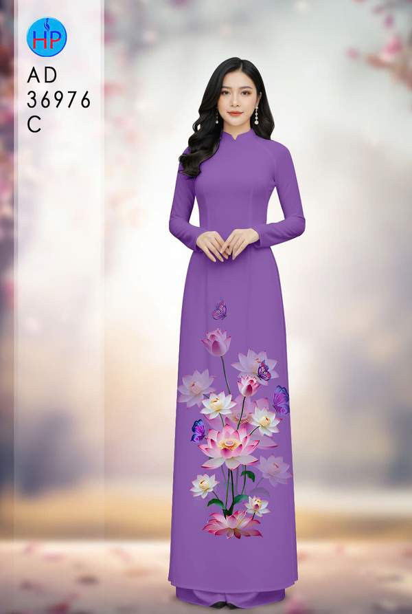 Vải Áo Dài Hoa Sen Thiết Kế 2026 AD 36976 4 1781944128 94 Vai Ao Dai Hoa Sen Thiet Ke 2026 AD 36976