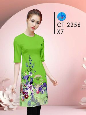 1781944860 320 Vai Ao Dai Cach Tan Xinh Doc Dao AD CT2256