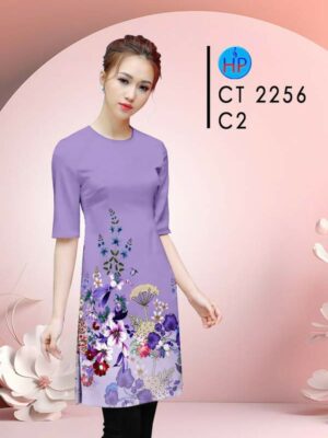 1781944860 77 Vai Ao Dai Cach Tan Xinh Doc Dao AD CT2256