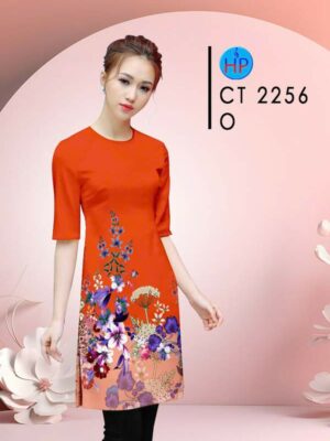 1781944860 854 Vai Ao Dai Cach Tan Xinh Doc Dao AD CT2256