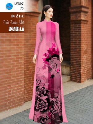 1782100945 131 Vai Ao Dai Hoa Hong 4D Thu Hut AD LY397