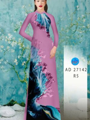 1782101770 792 Vai Ao Dai Hoa In 3D Sang Trong AD 27142