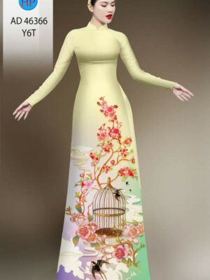 1782271510 588 Vai Ao Dai Hoa In 3D Sang Trong AD 46366