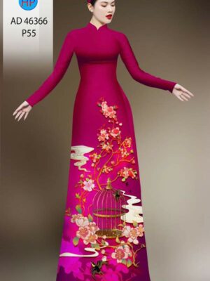 1782271511 787 Vai Ao Dai Hoa In 3D Sang Trong AD 46366