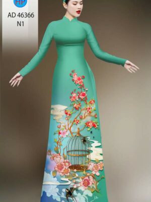 1782271512 161 Vai Ao Dai Hoa In 3D Sang Trong AD 46366