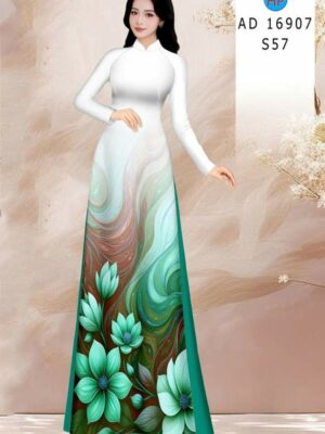 1782783633 6 Vai Ao Dai Hoa In 3D Kieu Moi AD 16907