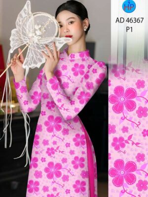 1782784887 639 Vai Ao Dai Hoa In 3D Sang Trong AD 46367