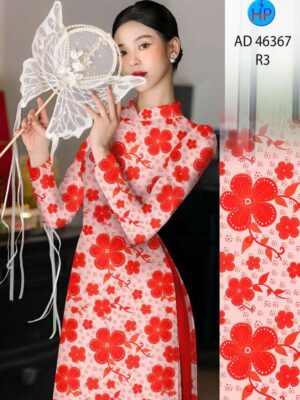 1782784889 5 Vai Ao Dai Hoa In 3D Sang Trong AD 46367