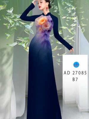 Home 93 Vai Ao Dai Hoa In 3D Vua Ra AD 27085