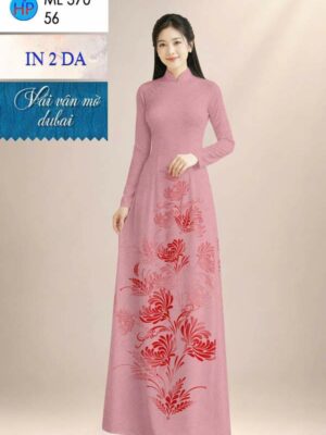 Vai Ao Dai Hoa In 4D Thu Hut AD ML370
