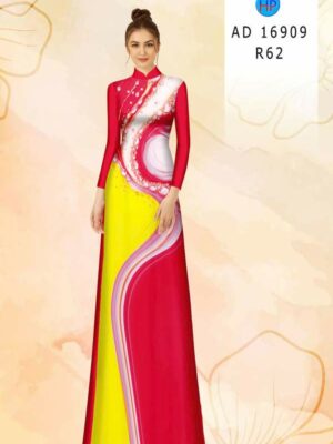 Vai Ao Dai Hoa Van Moi Ra AD 16909