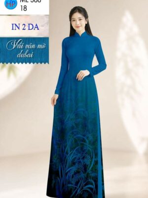 Vai Ao Dai In Hoa 2 Da Doc Dao AD