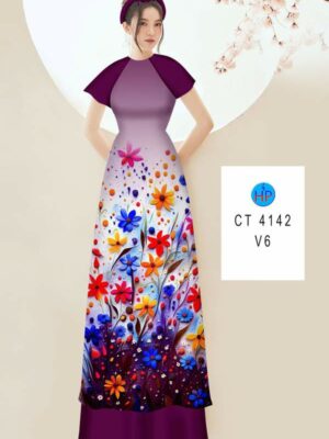 1782890163 32 Vai Ao Dai Hoa In 3D Vua Ra AD CT4142