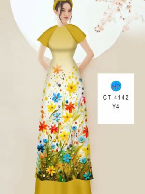 1782890163 392 Vai Ao Dai Hoa In 3D Vua Ra AD CT4142