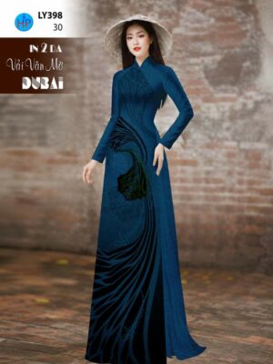 1782890455 841 Vai Ao Dai Hoa In 4D Doc Dao AD LY398